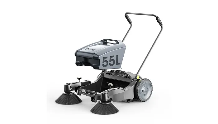 Xe quét rác đẩy tay có hoạt động được không?