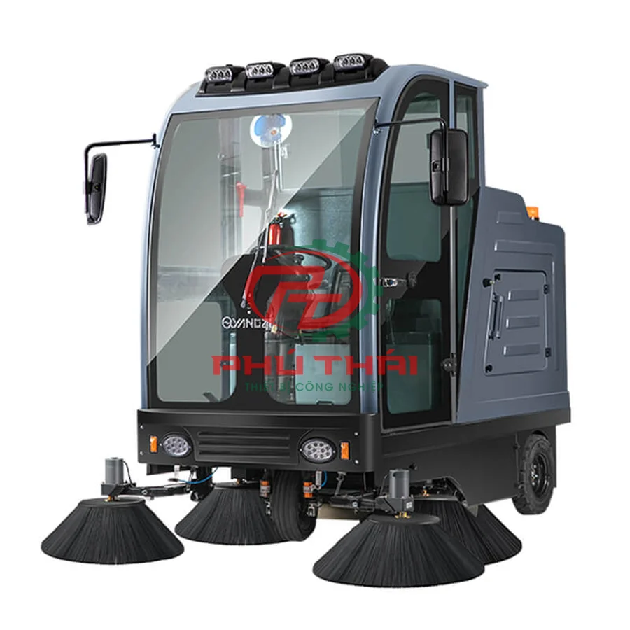 Xe quét rác ngồi lái Yangzi S13